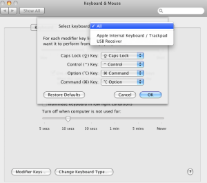 Keyboard Prefs Screenshot